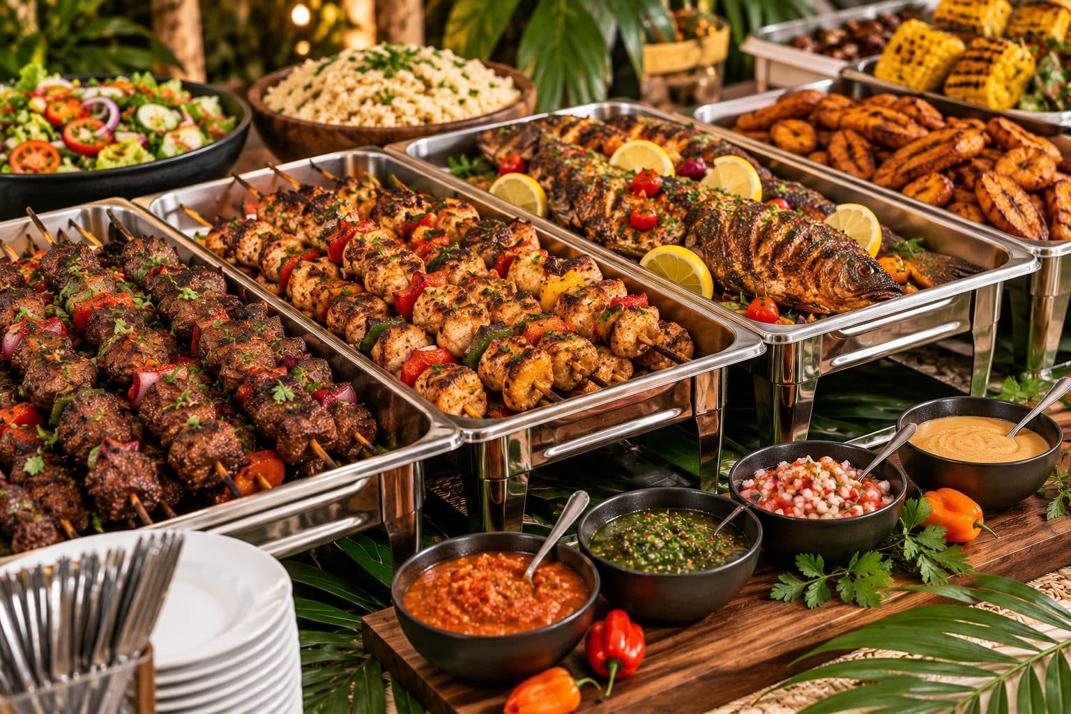 Buffet grillades